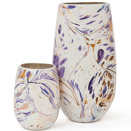 JGO JARRÓN BARRIL 2 PZAS