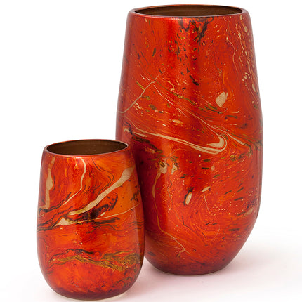 JGO JARRÓN BARRIL 2 PZAS