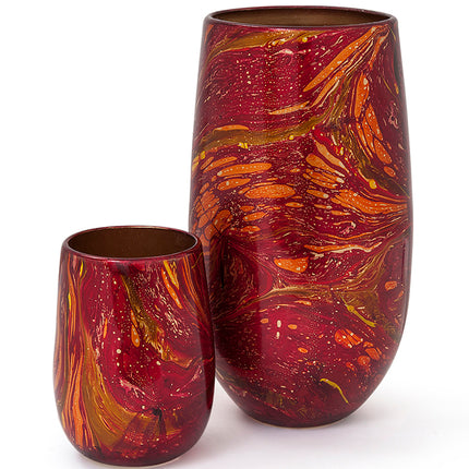 JGO JARRÓN BARRIL 2 PZAS