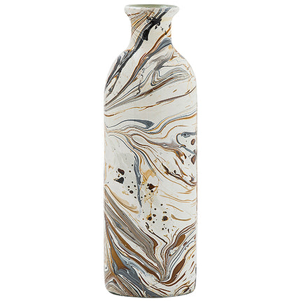 JARRÓN BOTELLA MARTILLADA