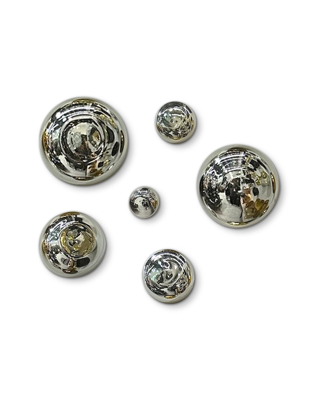 Set de Botones Prichos de Metal Varios Modelos Multicolor 6 Piezas Set de Botones Prichos de Metal Varios Modelos Multicolor 6 Piezas