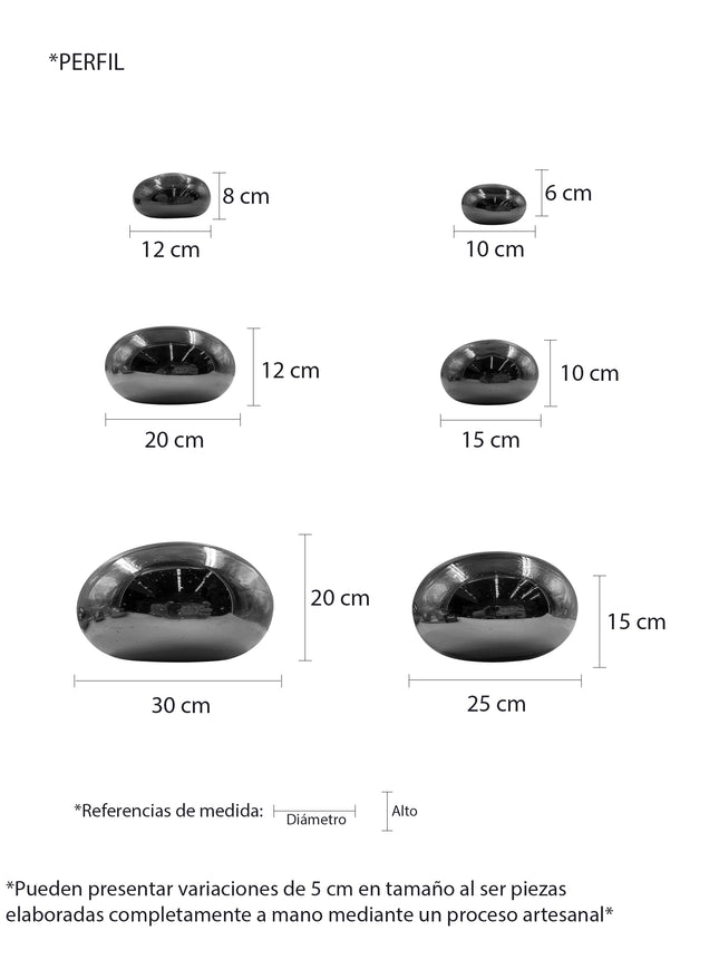 SET BOTONES 6 PZAS