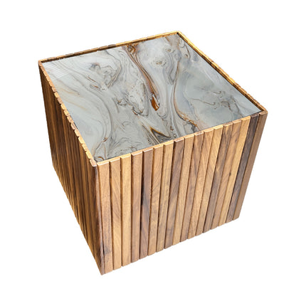 MESA DE CENTRO CUADRADA DE PAROTA "BRETA"