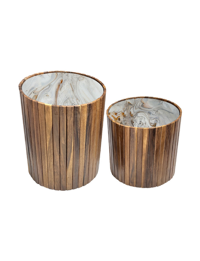 SET MESAS LATERALES DE PAROTA "BRETA"