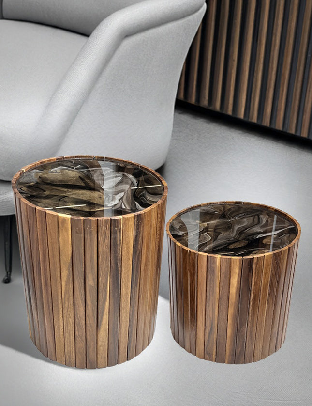 SET MESAS LATERALES DE PAROTA "BRETA"