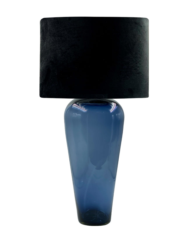 LÁMPARA BUFFALO GDE AZUL PETRÓLEO TRASLÚCIDO