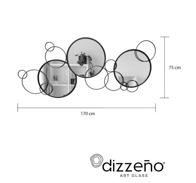 ESPEJO ESCULTURA BURBUJA LAMAN