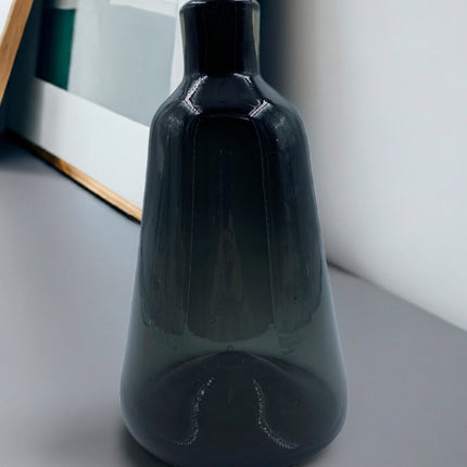 JARRÓN CAMPANA NEGRO HUMO