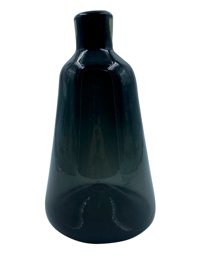 JARRÓN CAMPANA NEGRO HUMO