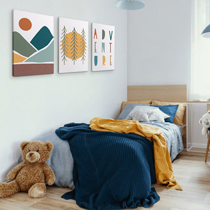 SET DE CUADROS ADVENTURE 3 PZAS