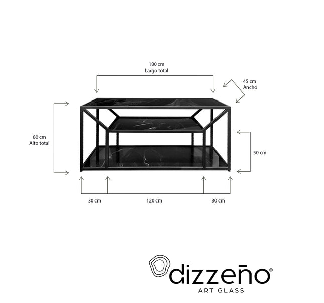 CREDENZA DE METAL "CARLOTA"