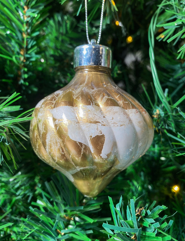 ESFERAS NAVIDEÑAS CEBOLLA CHICA - PAQUETE DE 24 PZAS