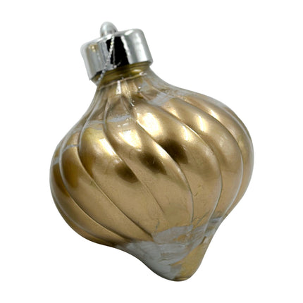 ESFERAS NAVIDEÑAS CEBOLLA CHICA - PAQUETE DE 12 PZAS