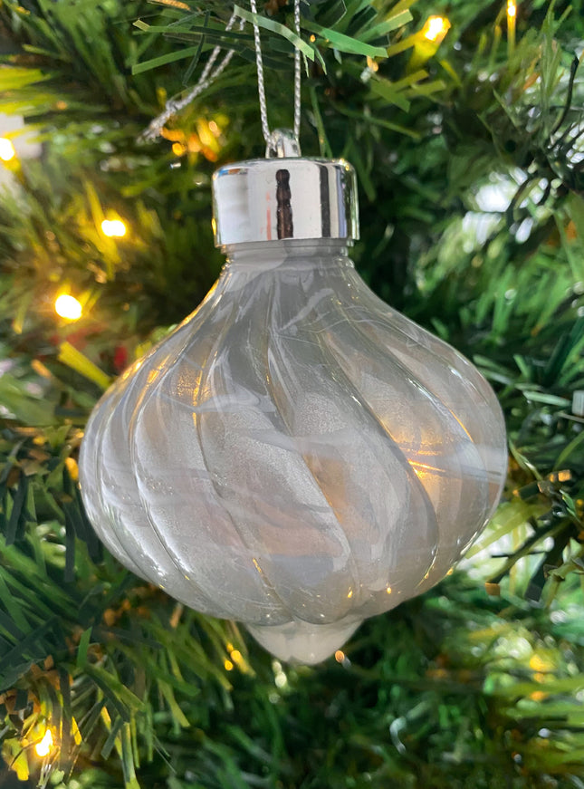ESFERAS NAVIDEÑAS CEBOLLA CHICA - PAQUETE DE 24 PZAS