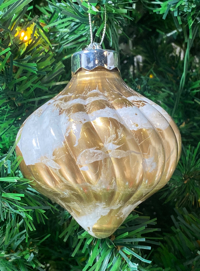 ESFERAS NAVIDEÑAS CEBOLLA GRANDE - PAQUETE DE 16 PZAS