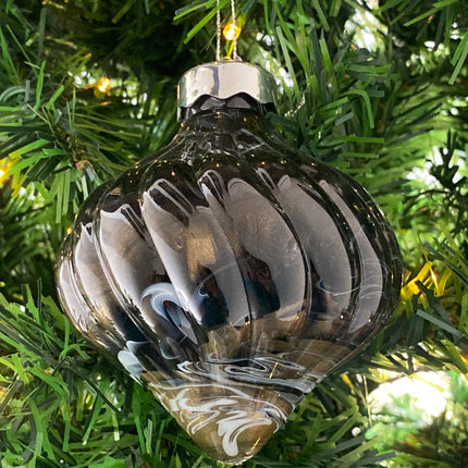 ESFERAS NAVIDEÑAS CEBOLLA GRANDE - PAQUETE DE 4 PZAS