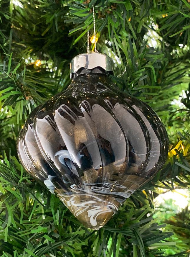 ESFERAS NAVIDEÑAS CEBOLLA GRANDE - PAQUETE DE 4 PZAS
