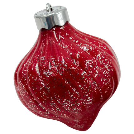 ESFERAS NAVIDEÑAS CEBOLLA GRANDE - PAQUETE DE 4 PZAS