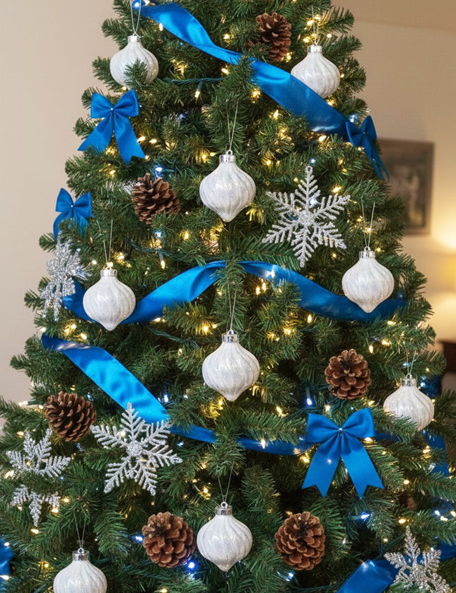 ESFERAS NAVIDEÑAS CEBOLLA GRANDE - PAQUETE DE 16 PZAS