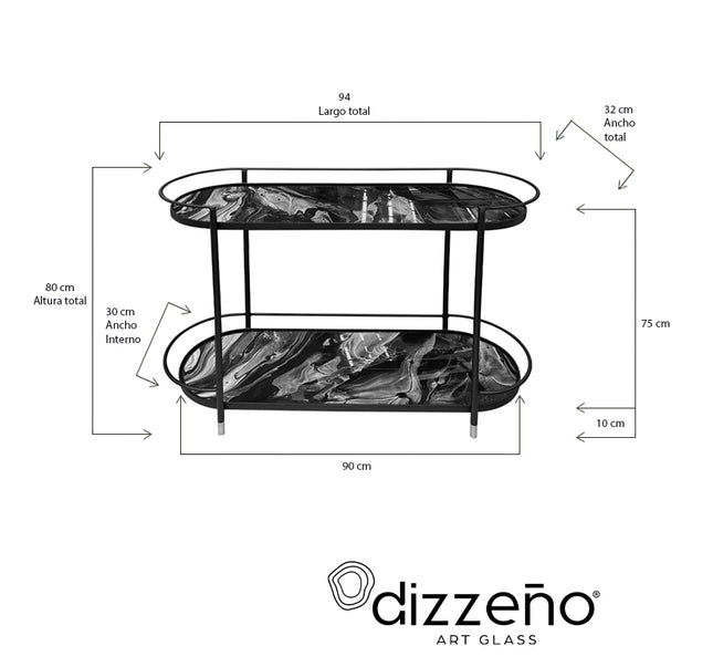 CREDENZA DE METAL "CENTRAL SERVICE"