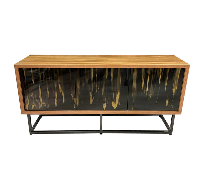 CREDENZA CHICAGO PAROTA CON METAL