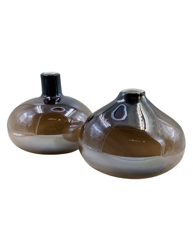 SET PIEDRA LUNAR 2 PZAS CHOCOLATE CORAL