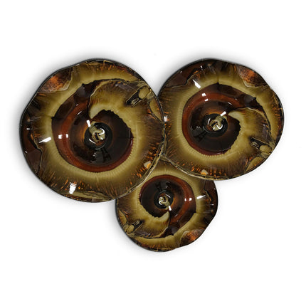 JGO PLATÓN ONDULADO CHOCOLATE REMOLINO