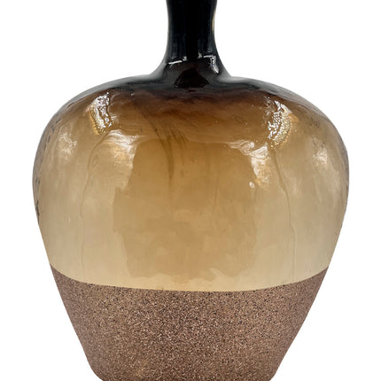 JARRÓN MAGUANA CHOCOLATE STONE