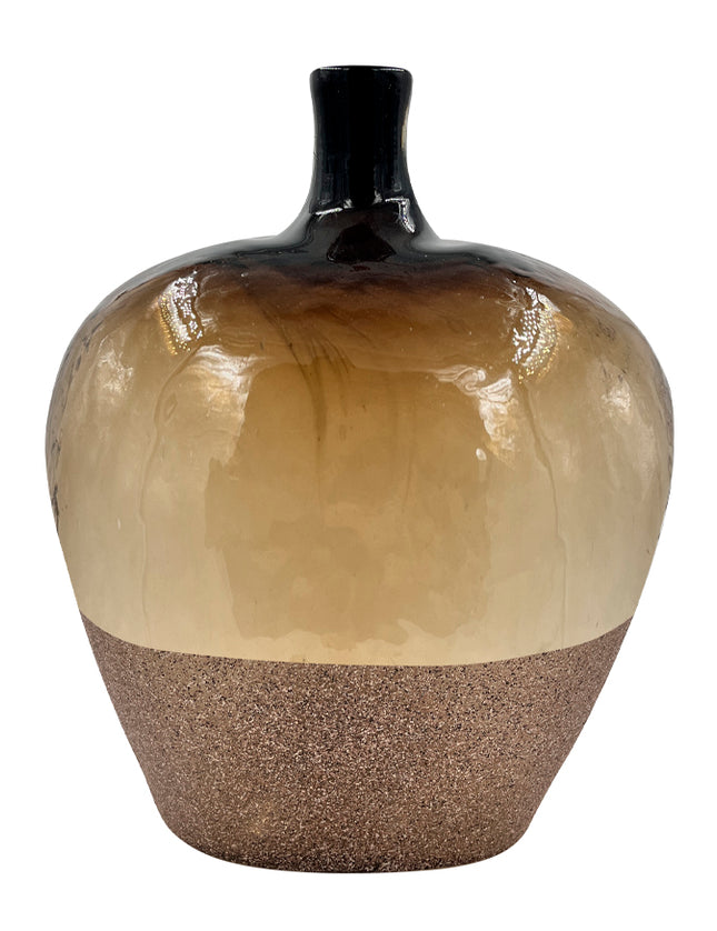 JARRÓN MAGUANA CHOCOLATE STONE