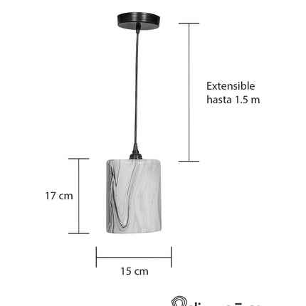 LÁMPARA CILINDRO CH COLGANTE ARK ORIGINAL