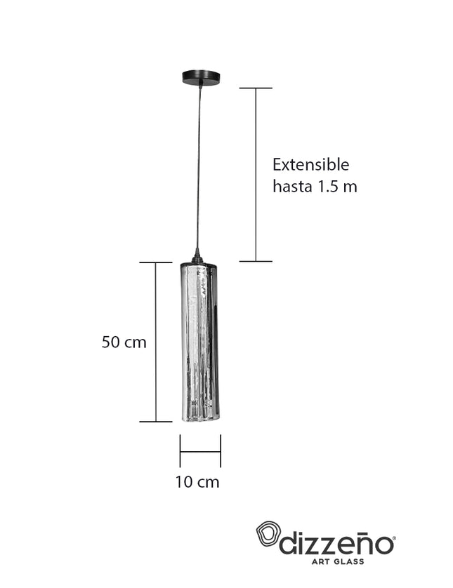 LÁMPARA CILINDRO A T. ESPEJO