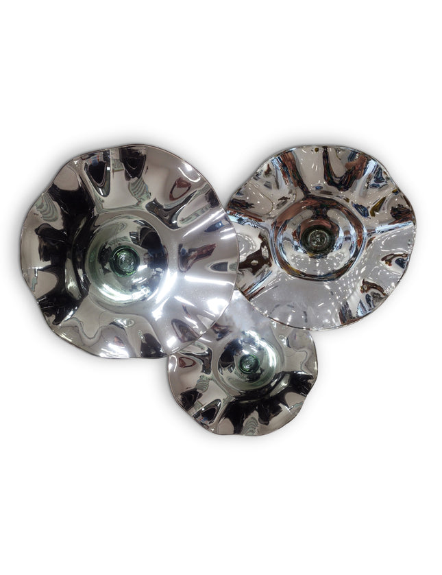 JGO PLATÓN ONDULADO CROMO