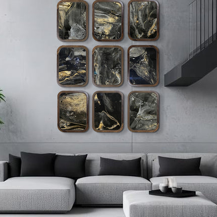 SET MARCOS LUCCA ARK NOCHE PLATEADA CON ORO