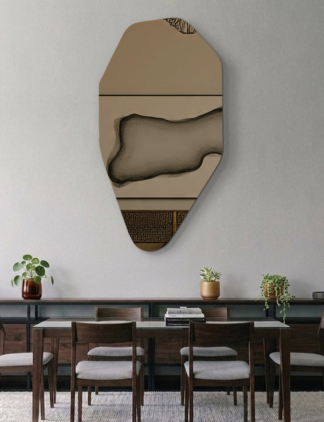 ESPEJO CUARZO BRONCE