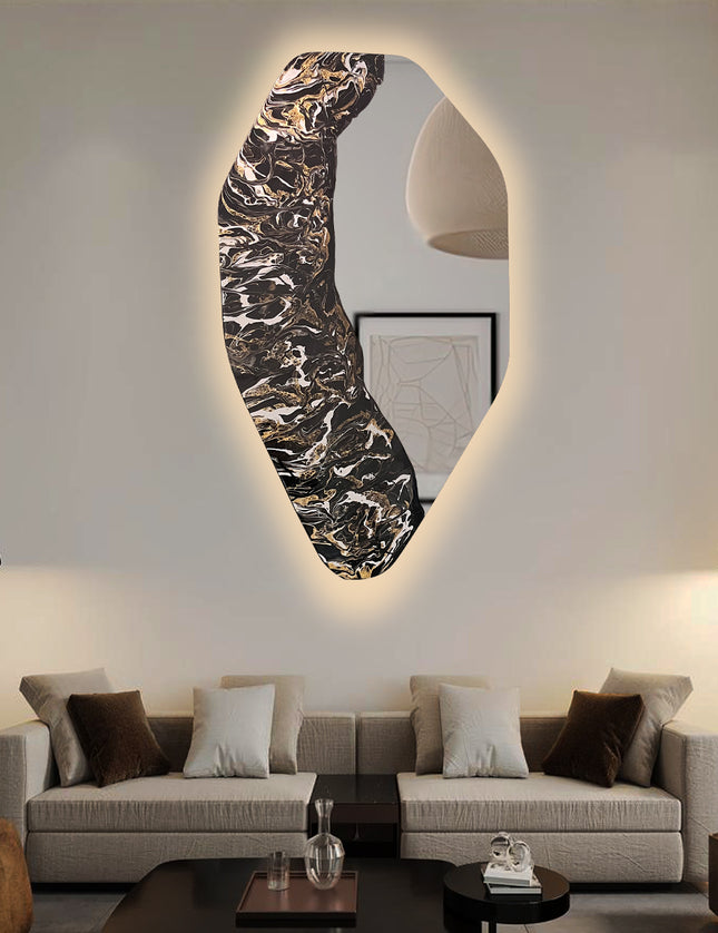 ESPEJO CUARZO CON RESINA