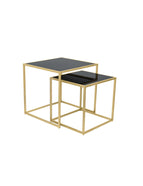 NEGRO SÓLIDO BASE DORADA