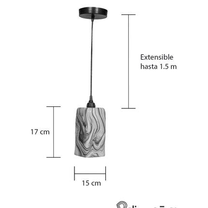 LÁMPARA CUBO CH COLGANTE ARK ORIGINAL