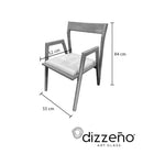 SILLA DASSA CREMA