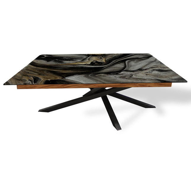 MESA COMEDOR DENVER 240X120 CM C/CUBRECANTO INTERNO SIN SILLAS