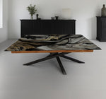 MESA COMEDOR DENVER 240X120 CM C/CUBRECANTO INTERNO SIN SILLAS