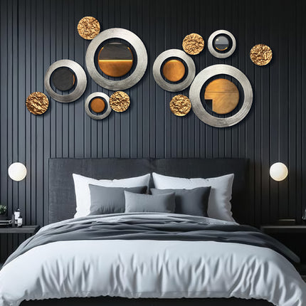 SET ESPEJOS DESTELLOS LAMAN 18 PZAS