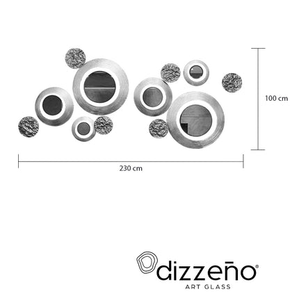 SET ESPEJOS DESTELLOS LAMAN 18 PZAS