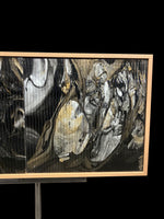 CREDENZA DE PAROTA "VENETTI" ARK NOCHE PLATEADA CON ORO