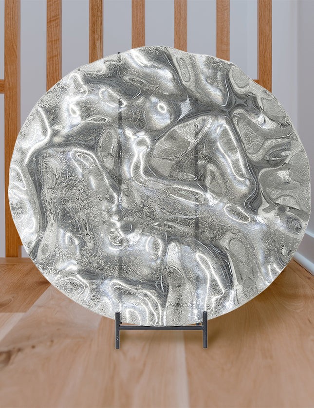 DIÁMETRO TERMOFORMADO 70 CM + BASE DE METAL