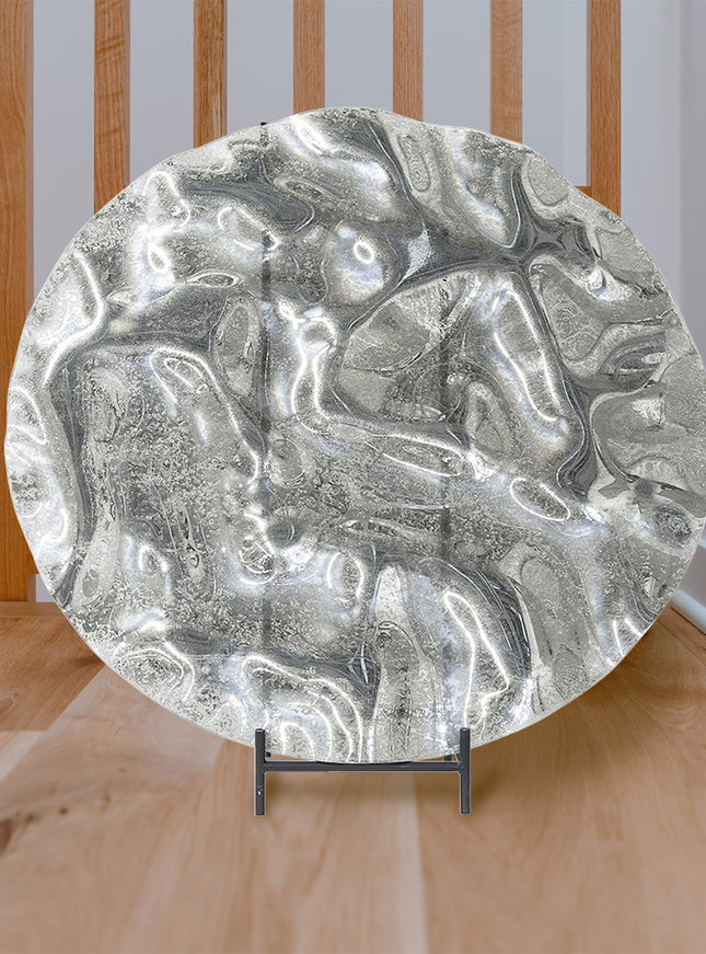 DIÁMETRO TERMOFORMADO 70 CM + BASE DE METAL