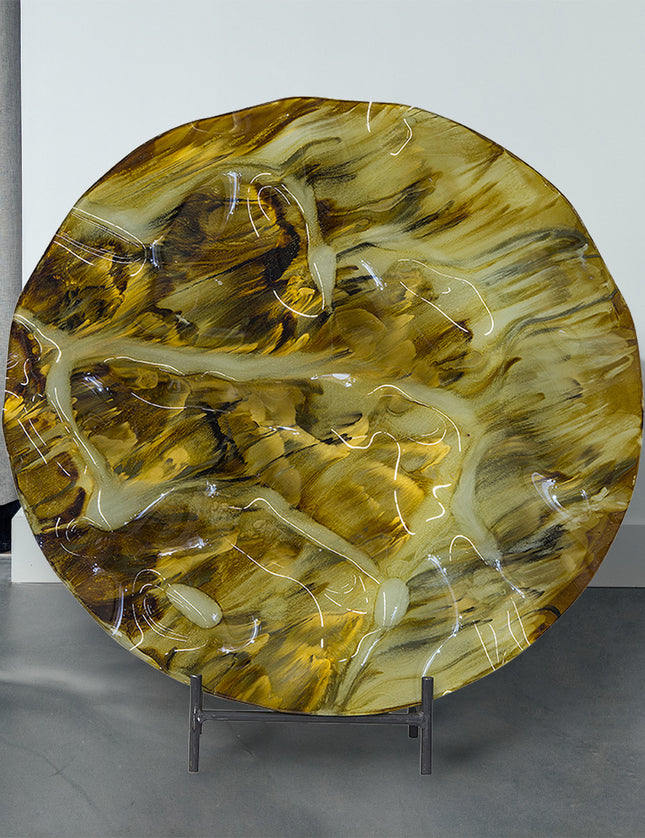 DIÁMETRO TERMOFORMADO 70 CM + BASE DE METAL