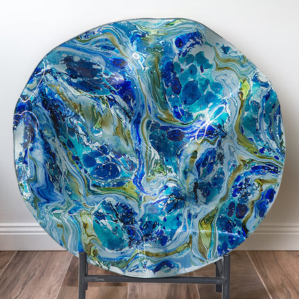 DIÁMETRO TERMOFORMADO 70 CM + BASE DE METAL