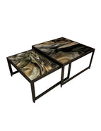 ARK NOCHE PLATEADA CON ORO BASE NEGRO MATE