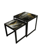 ARK NOCHE PLATEADA CON ORO BASE NEGRO MATE