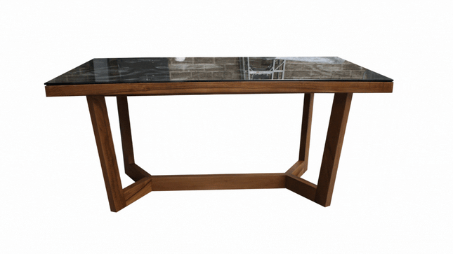 MESA COMEDOR INVICTUS 110X180 CON CUBRECANTO SIN SILLAS